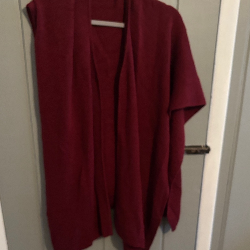 Elegant Burgundy Women's Sweater